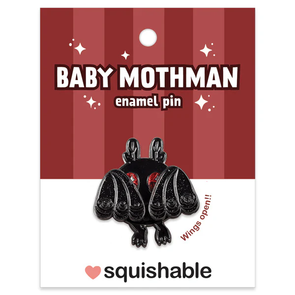Baby Mothman Enamel Pin