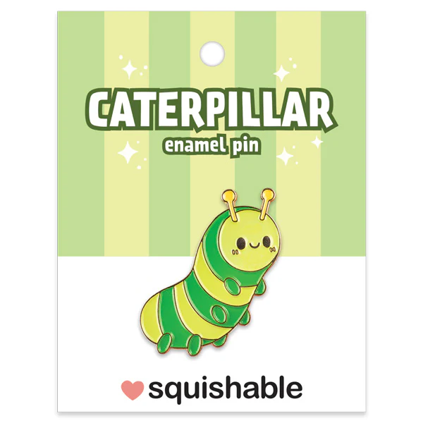 Caterpillar Enamel Pin