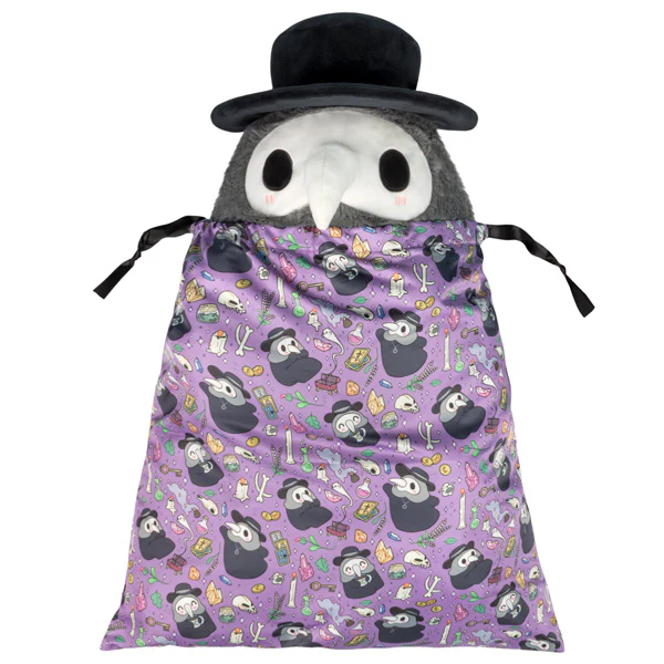 DIY Doctor Plague Drawstring Gift Bag - Large - Image 2