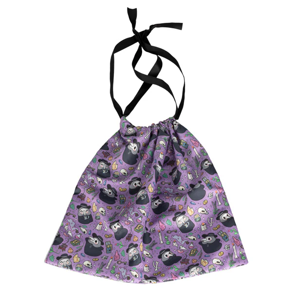 DIY Doctor Plague Drawstring Gift Bag - Large - Image 3