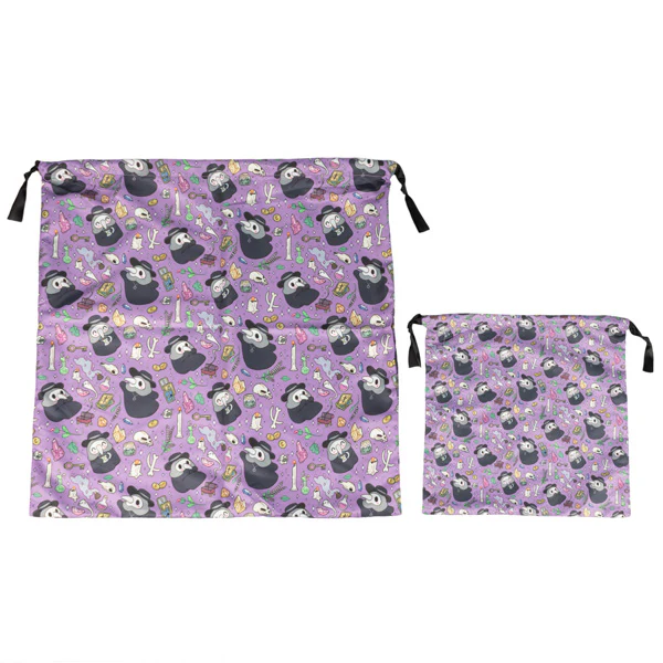 DIY Doctor Plague Drawstring Gift Bag - Large - Image 4