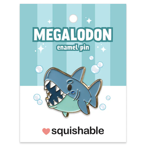Megalodon Enamel Pin