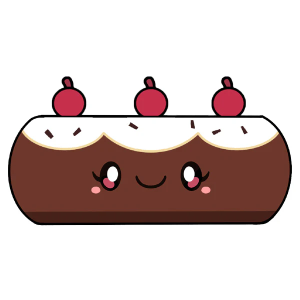 Mini Comfort Food Chocolate Swiss Roll