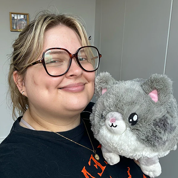 Mini Squishable Grey Kitty - Image 4