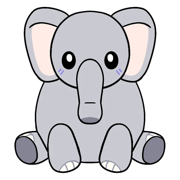 Mini Squishable Baby Elephant