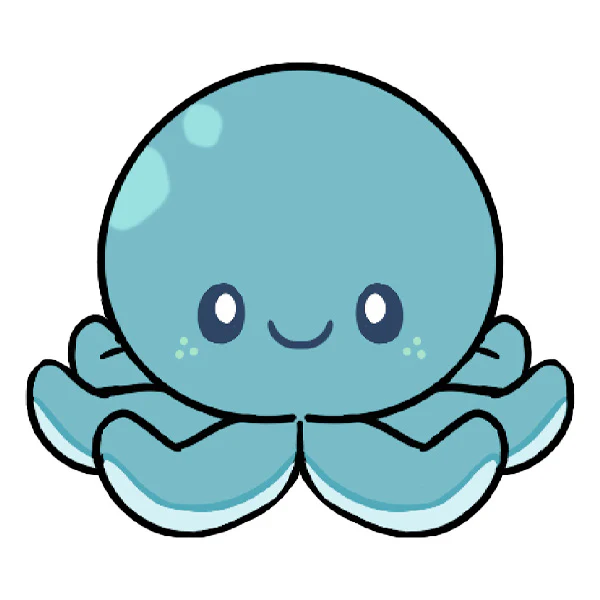 Mini Squishable Baby Octopus