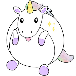 Mini Squishable Baby Unicorn - Image 4