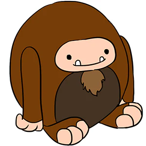Mini Squishable Bigfoot - Image 4