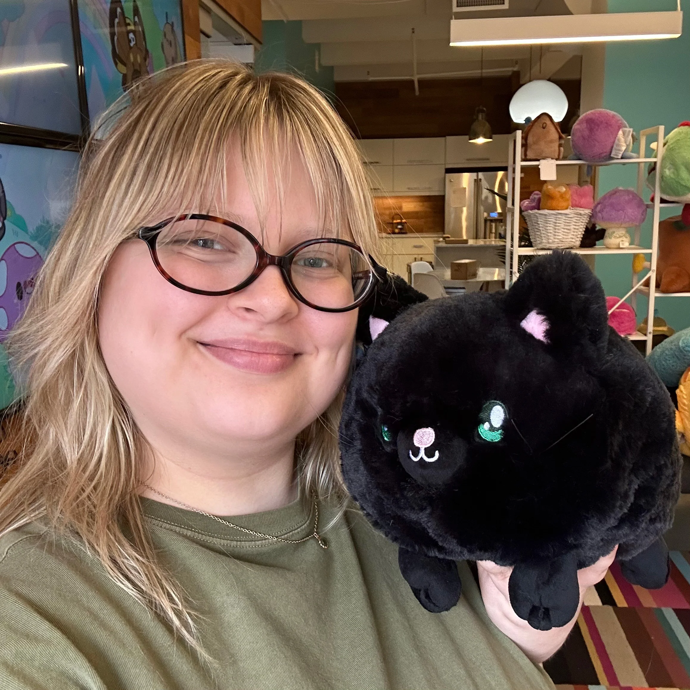 Mini Squishable Black Kitty - Image 5