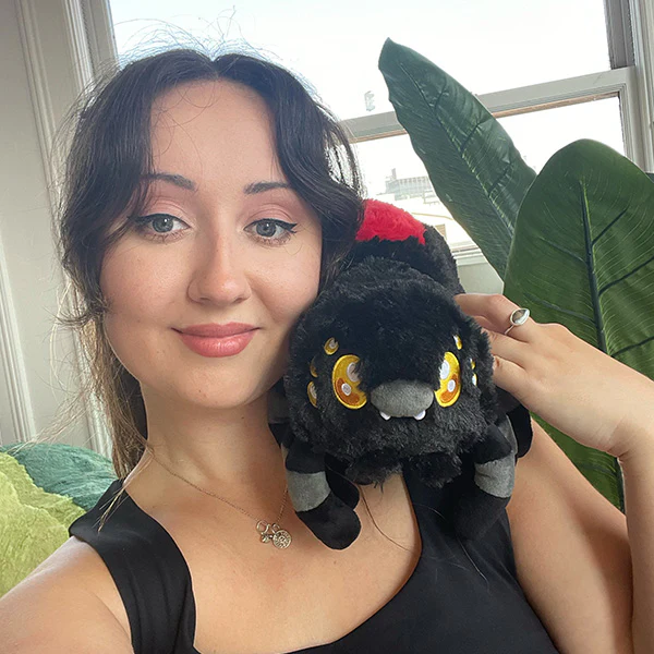Mini Squishable Black Widow - Image 5