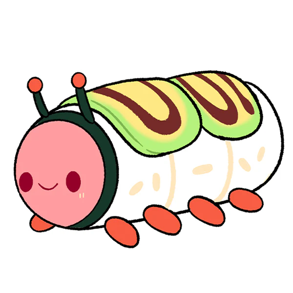 Mini Squishable Caterpillar Roll - Image 4
