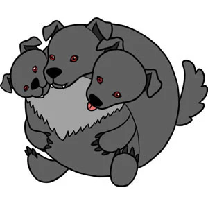 Mini Squishable Cerberus - Image 4