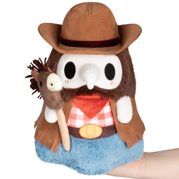 Mini Squishable Cowboy Plague Doctor & Nurse Set - Image 2