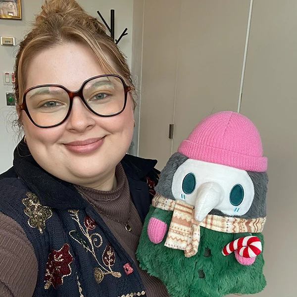 Mini Squishable Cozy Plague Doctor - Image 4
