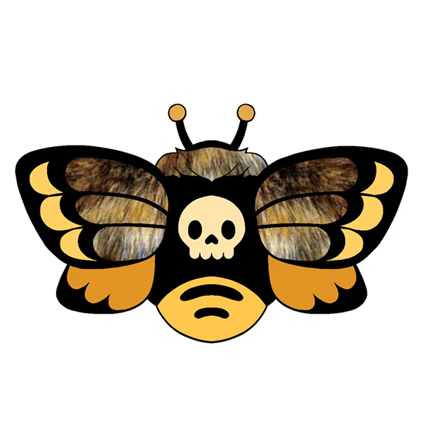 Mini Squishable Death's-head Hawkmoth - Image 4