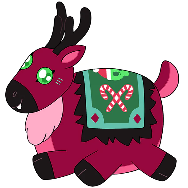 Mini Squishable Demon Reindeer - Image 4