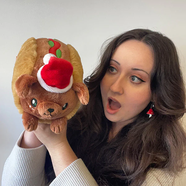 Mini Squishable Festive Dachshund Hot Dog - Image 4