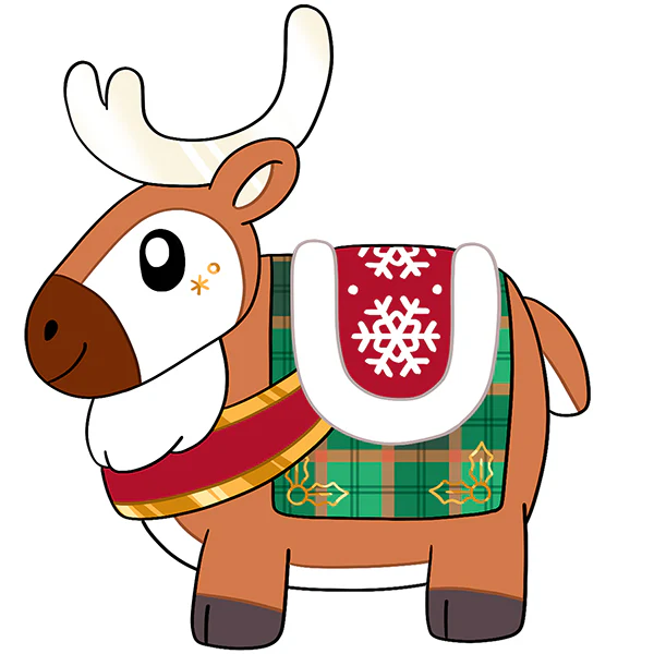 Mini Squishable Festive Reindeer - Image 4