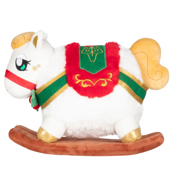 Mini Squishable Festive Rocking Horse - Image 2