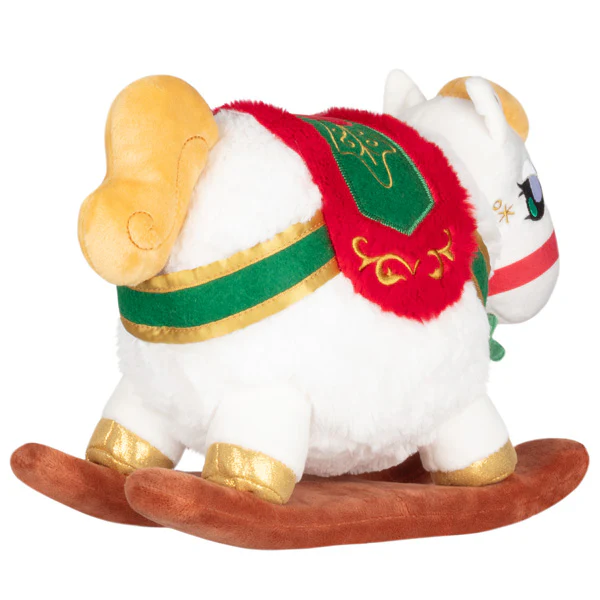 Mini Squishable Festive Rocking Horse - Image 3