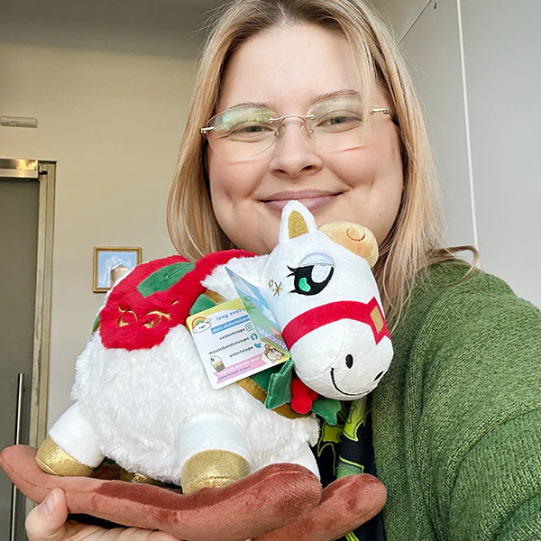 Mini Squishable Festive Rocking Horse - Image 5