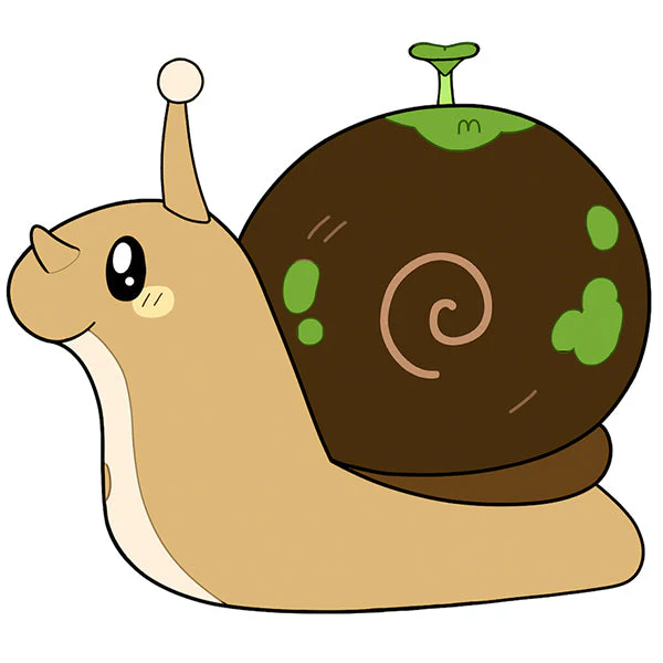 Mini Squishable Garden Snail - Image 4