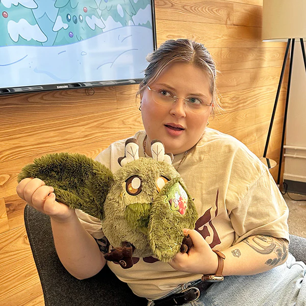 Mini Squishable Goblincore Mothman - Image 5