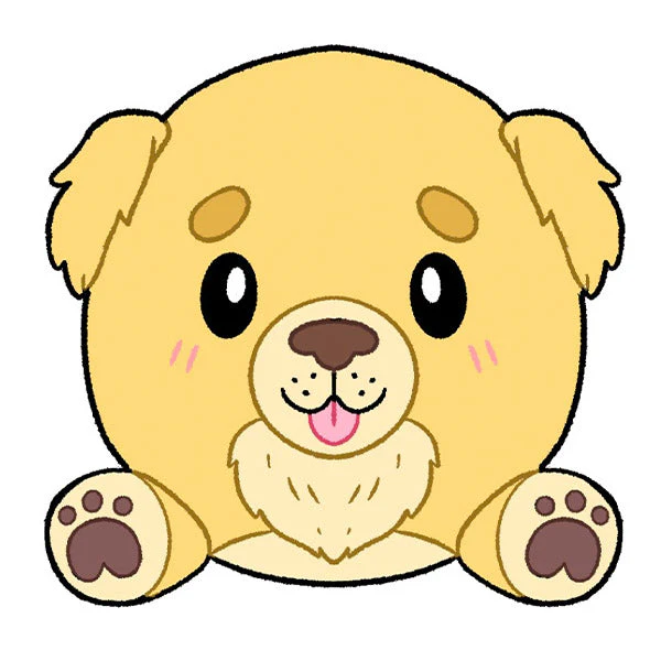 Mini Squishable Golden Puppy - Image 4