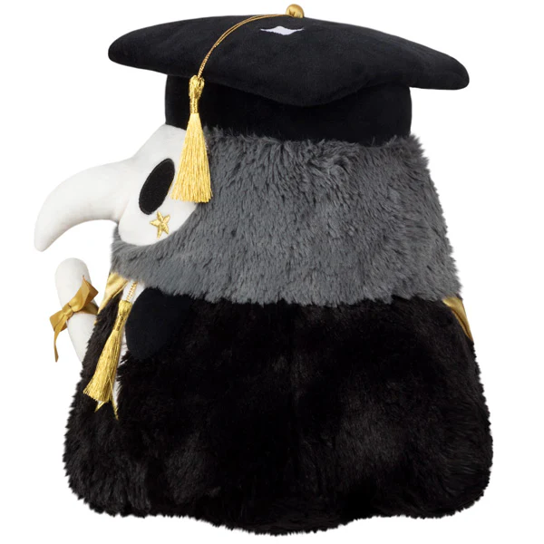 Mini Squishable Graduation Plague Doctor - Image 2