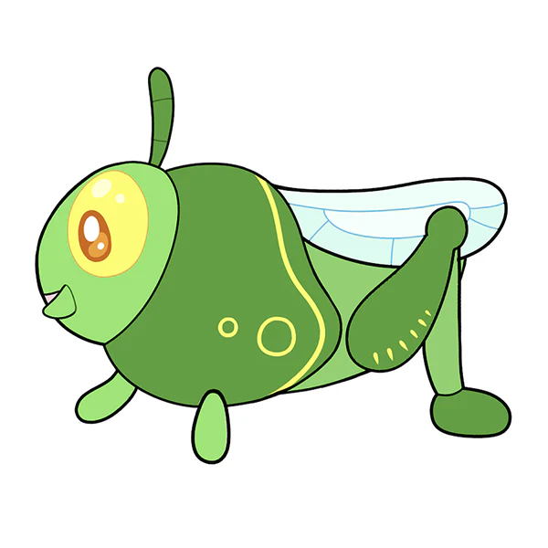 Mini Squishable Grasshopper - Image 4