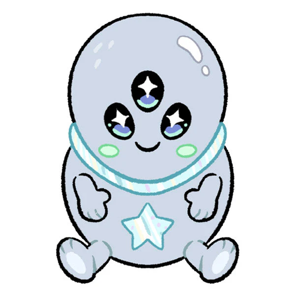 Mini Squishable Grey Alien - Image 5
