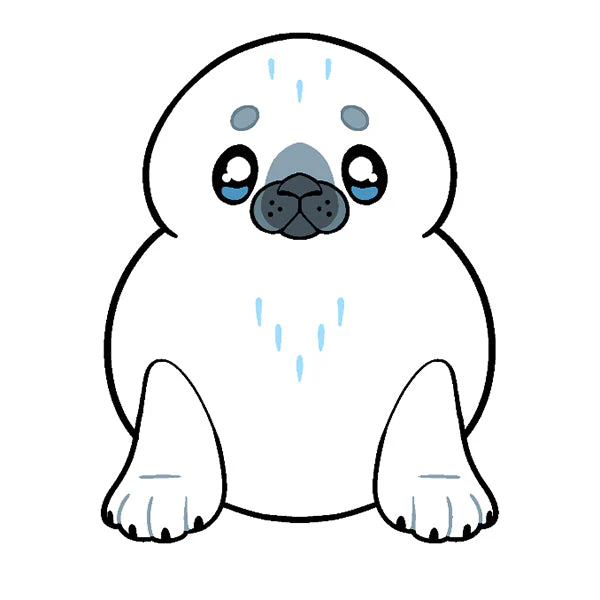 Mini Squishable Harp Seal - Image 4