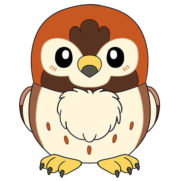 Mini Squishable Hawk - Image 4