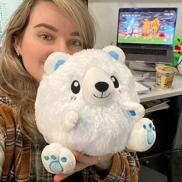 Mini Squishable Icy Polar Bear - Image 5