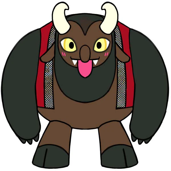 Mini Squishable Krampus - Image 4