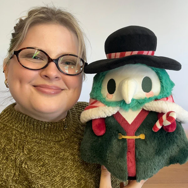 Mini Squishable Peppermint Doctor Plague - Image 4