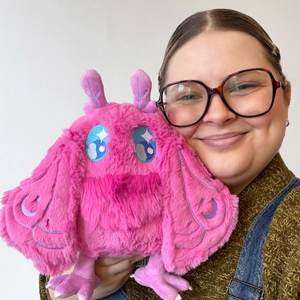 Mini Squishable Pink Baby Mothman - Image 5