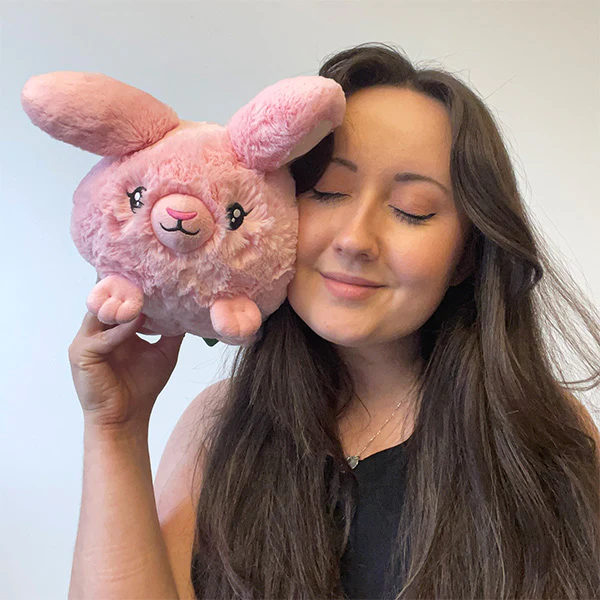 Mini Squishable Pink Fluffy Bunny - Image 4