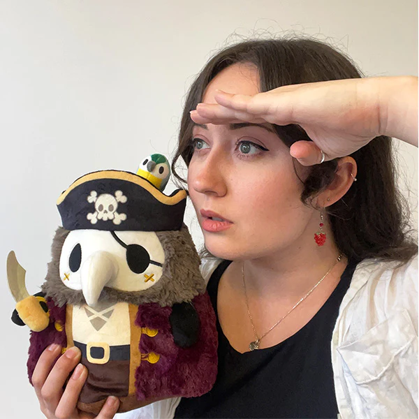 Mini Squishable Pirate Plague Doctor - Image 4