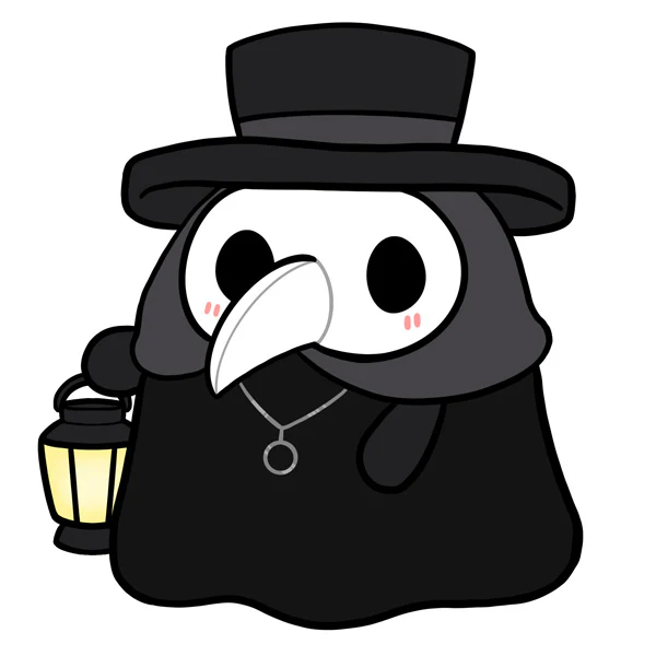 Mini Squishable Plague Doctor - Image 5