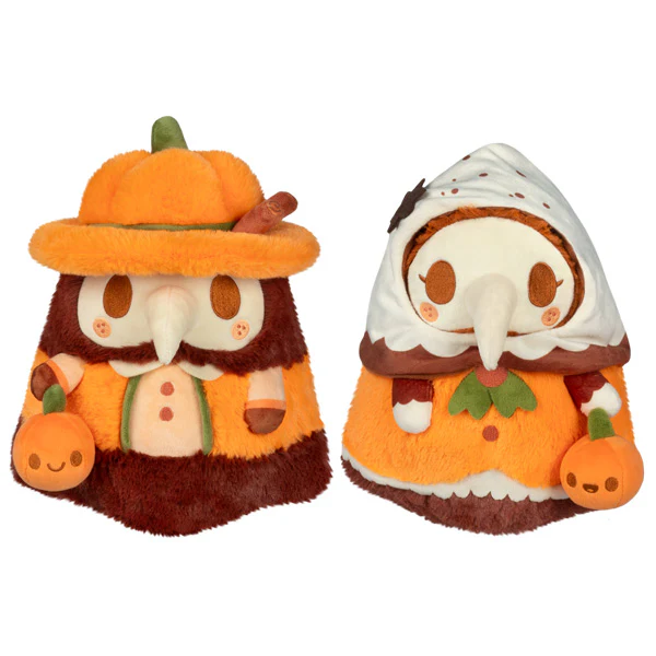 Mini Squishable Pumpkin Spice Plague Doctor & Nurse Set