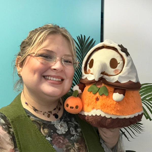 Mini Squishable Pumpkin Spice Plague Nurse - Image 4
