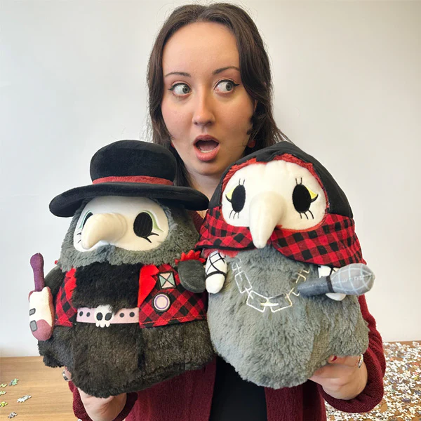 Mini Squishable Punk Rock Plague Doctor & Nurse Set - Image 5