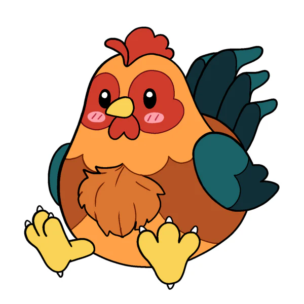 Mini Squishable Rooster - Image 5