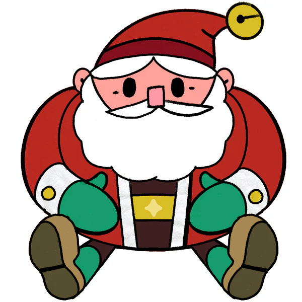 Mini Squishable Santa Claus - Image 4