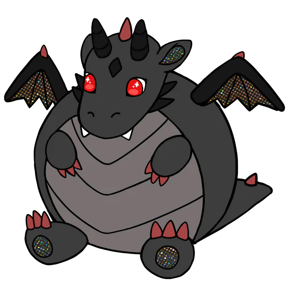 Mini Squishable Shadow Dragon - Image 4