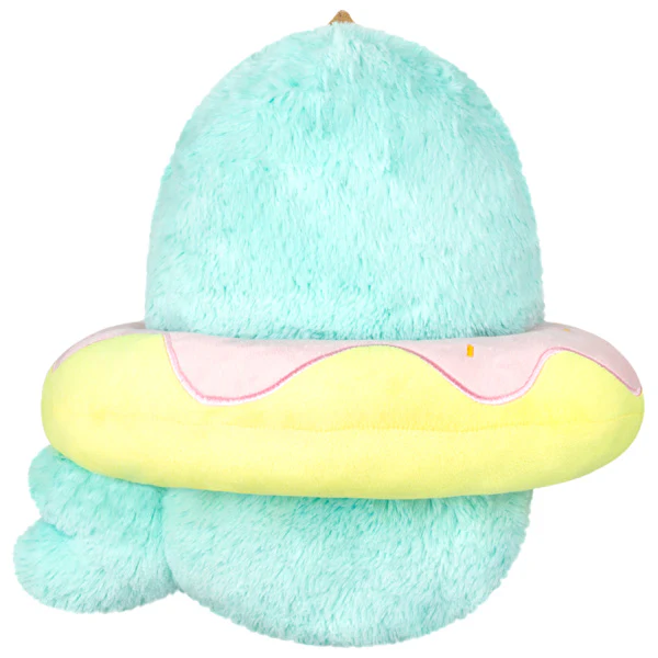 Mini Squishable Sparkles the Narwhal in Donut - Image 3