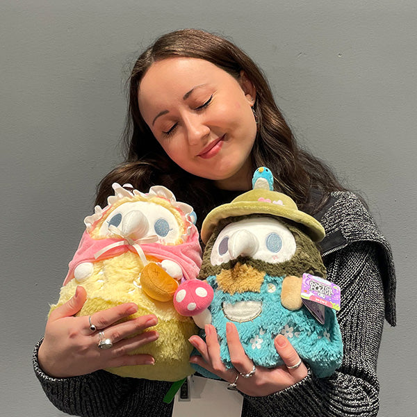Mini Squishable Spring Mushroom Plague Doctor & Nurse Set - Image 6