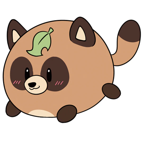 Mini Squishable Tanuki - Image 4