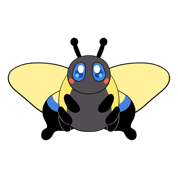 Mini Squishable Tiger Butterfly - Image 4
